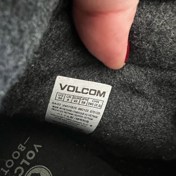 Volcom Men's Sub Zero Winter Boot. Size 10. Color:Burnt Sienna - Picture 4 of 7